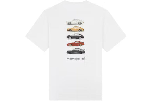 Aime Leon Dore x Porsche Fleet Tee White